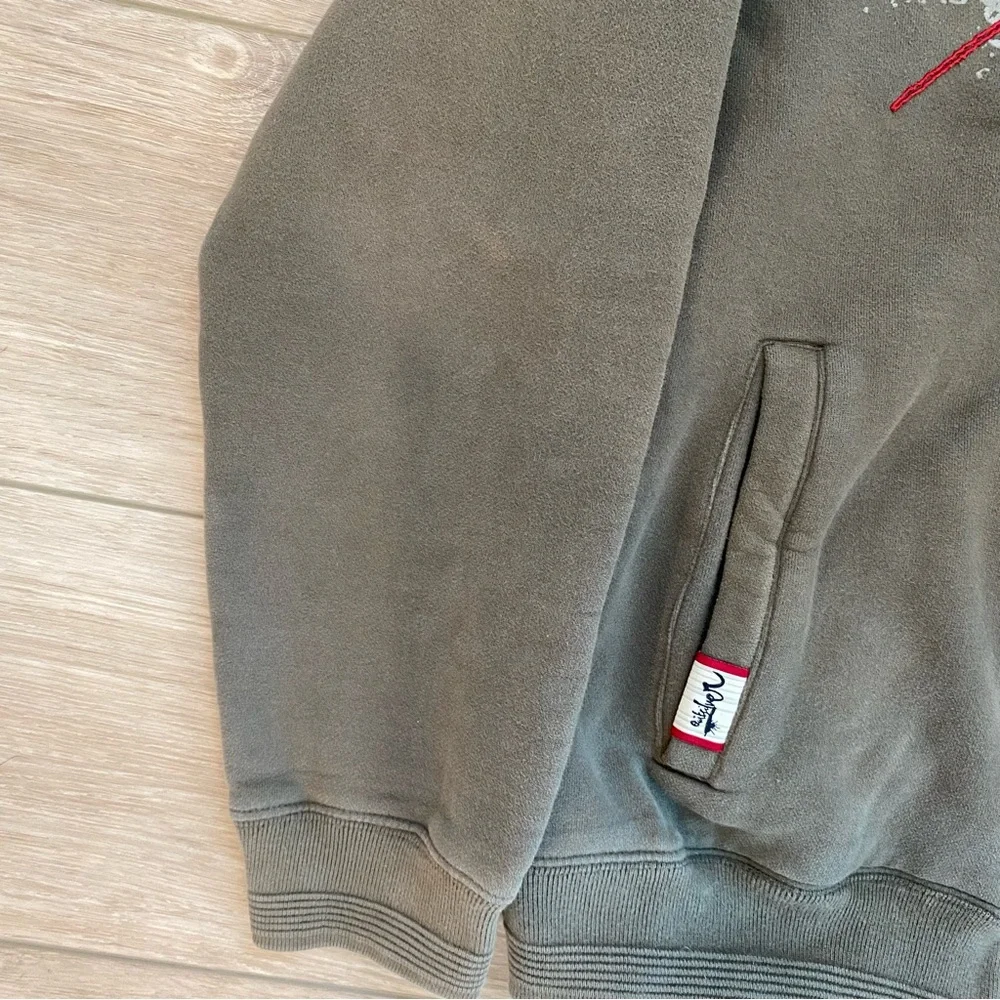 Vintage Y2K‎ Quiksilver Surfer Skater Sweatshirt Size Medium Grunge VTG Full Zip